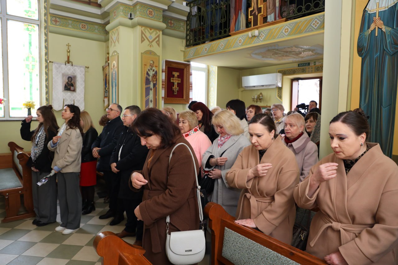 Akademichna spilnota u Khrami Sviatoi Sofii predmudrosti Bozhoi